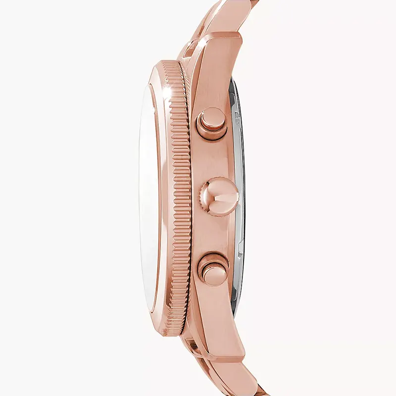 Fossil Perfect Boyfriend Multifunction Rose-Tone Ladies Watch | ES3885